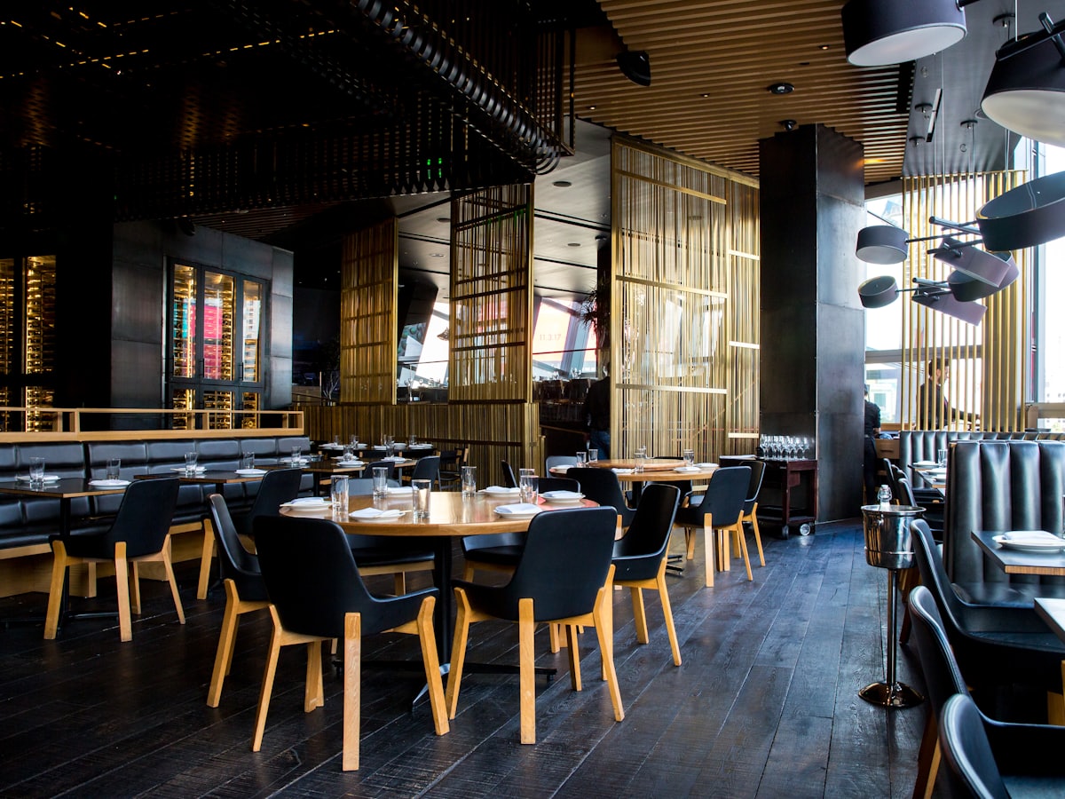 The dining room